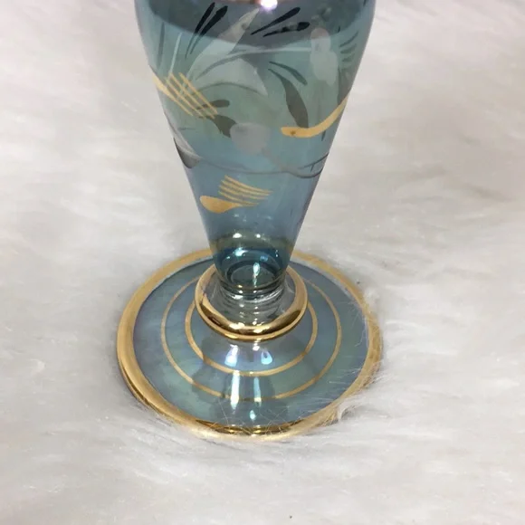 Egyptian Style Handblown Glass Perfume Bottle - Picture 3 of 8